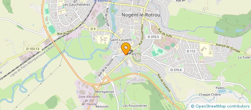 localisation de l'entreprise SCI FEY'S à NOGENT-LE-ROTROU