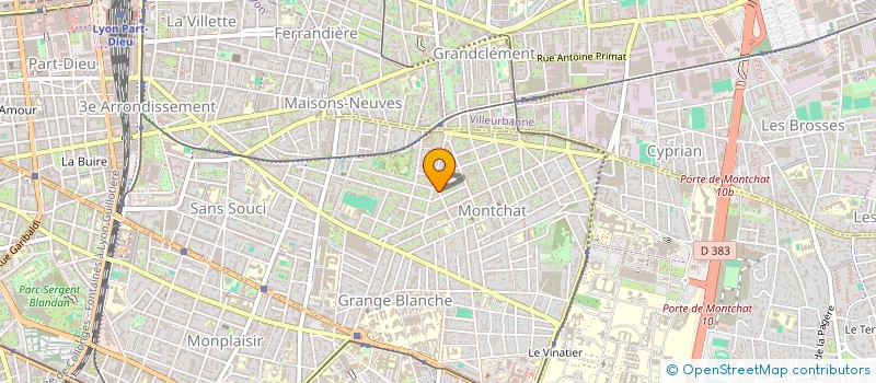 localisation de l'entreprise SCI FEZ-MAROC  LYON