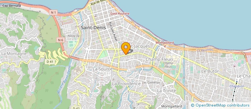 localisation de l'entreprise SCI FEZAMI à SAINT-DENIS