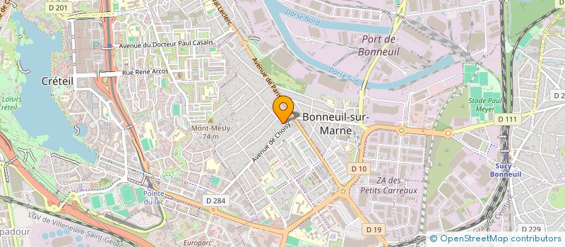 localisation de l'entreprise SCI FF FAMILY à BONNEUIL-SUR-MARNE