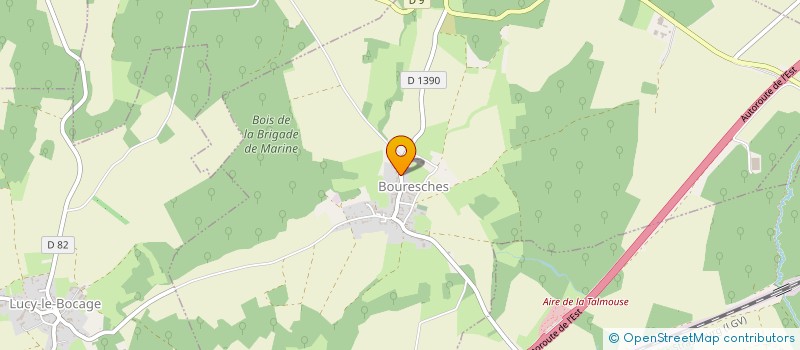 localisation de l'entreprise SCI FF7  BOURESCHES