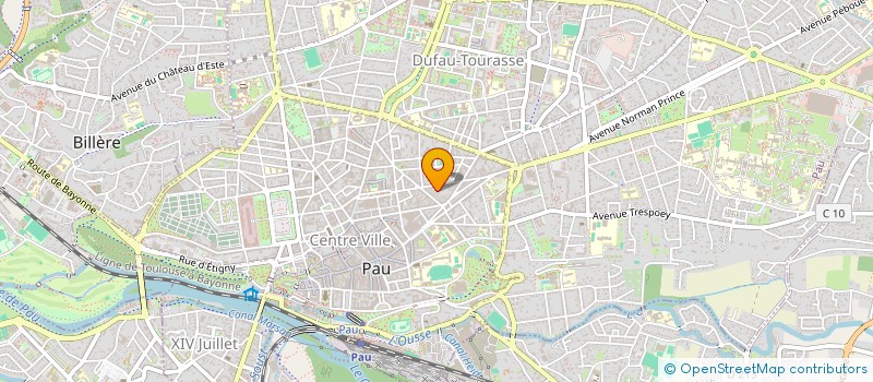 localisation de l'entreprise SCI FFA à PAU