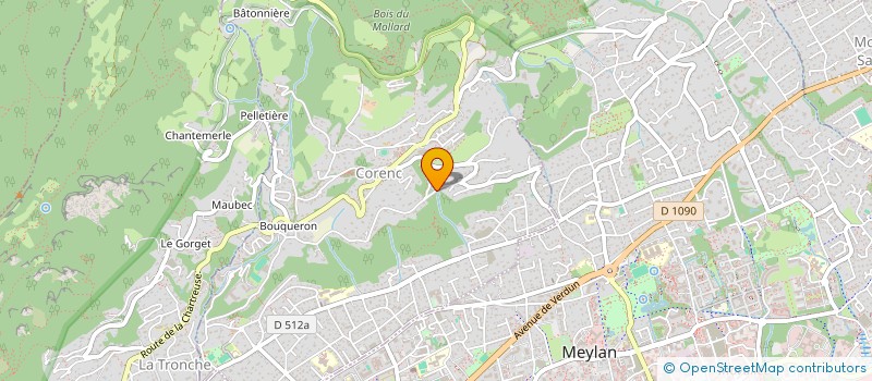 localisation de l'entreprise SCI FFCG  MEYLAN