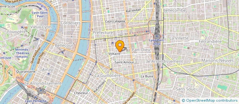 localisation de l'entreprise SCI FFCJ  LYON