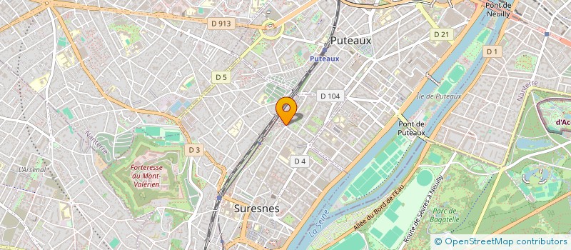 localisation de l'entreprise SCI FFD à SURESNES