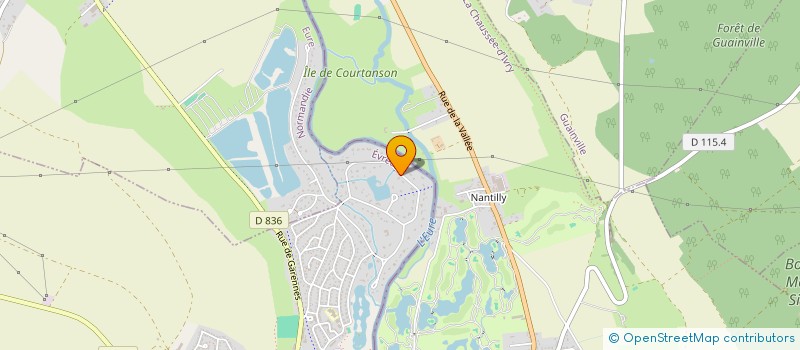 localisation de l'entreprise SCI FFF  IVRY-LA-BATAILLE