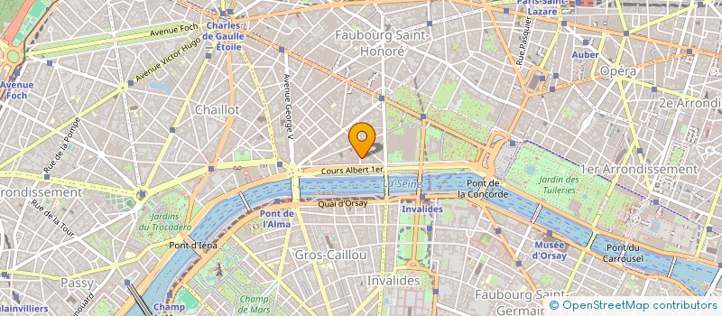 localisation de l'entreprise SCI FFF3C  PARIS