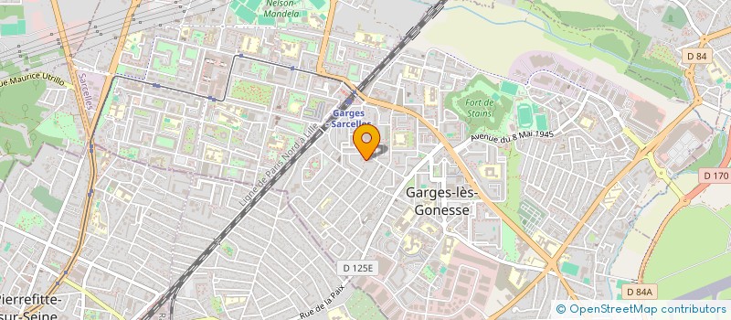 localisation de l'entreprise SCI FFK à GARGES-LES-GONESSE
