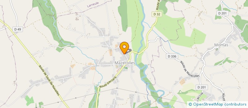 localisation de l'entreprise SCI FFL à MAZEROLLES