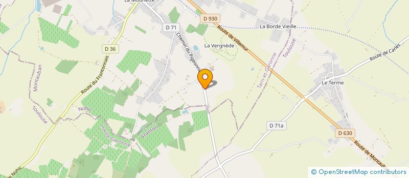 localisation de l'entreprise SCI FFM  NOHIC