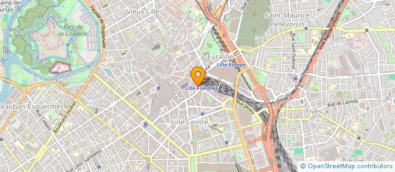 localisation de l'entreprise SCI FFMM à LILLE