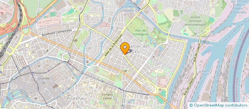 localisation de l'entreprise SCI FFNBIS à STRASBOURG
