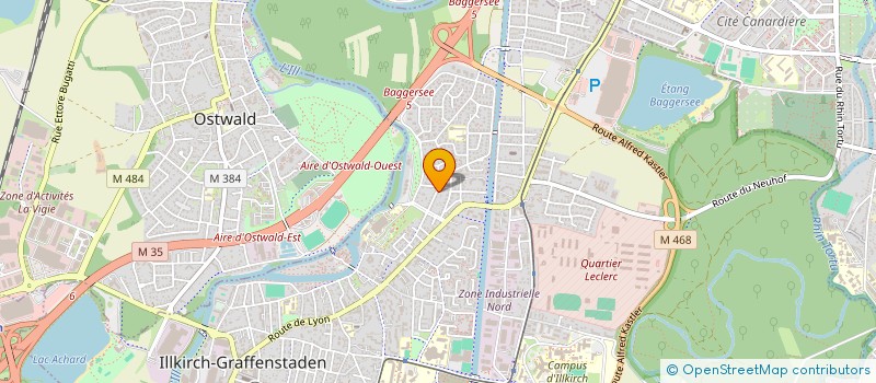 localisation de l'entreprise SCI FFNCO  ILLKIRCH-GRAFFENSTADEN