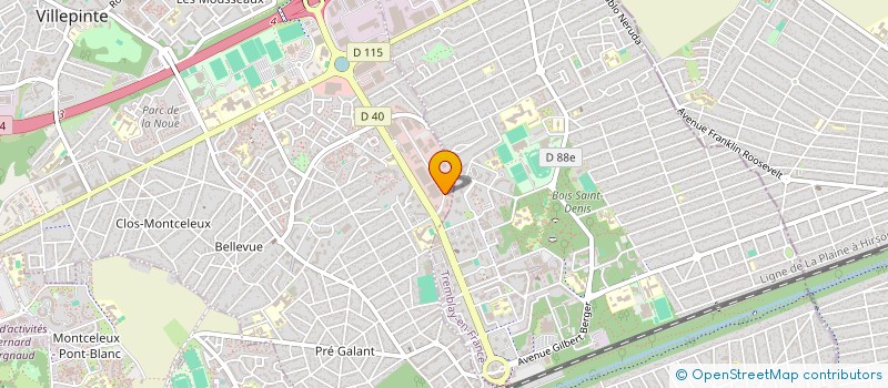 localisation de l'entreprise SCI FFPZ à VILLEPINTE
