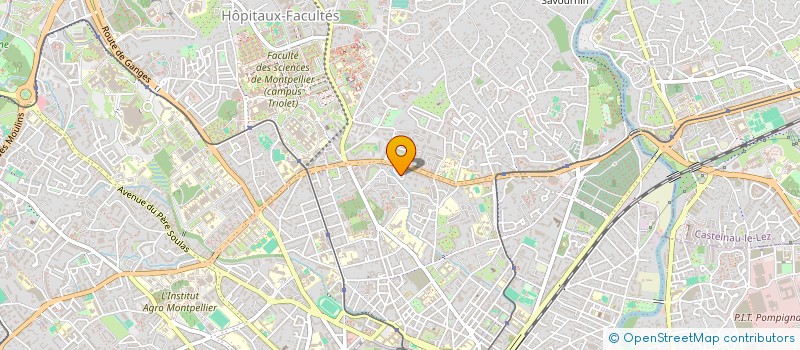 localisation de l'entreprise SCI FFR à MONTPELLIER