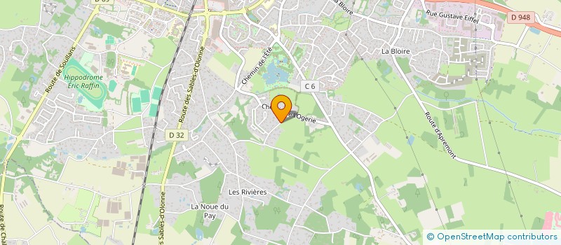 localisation de l'entreprise SCI FG à CHALLANS