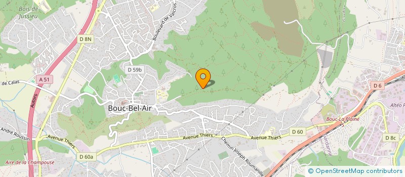 localisation de l'entreprise SCI FG à BOUC-BEL-AIR