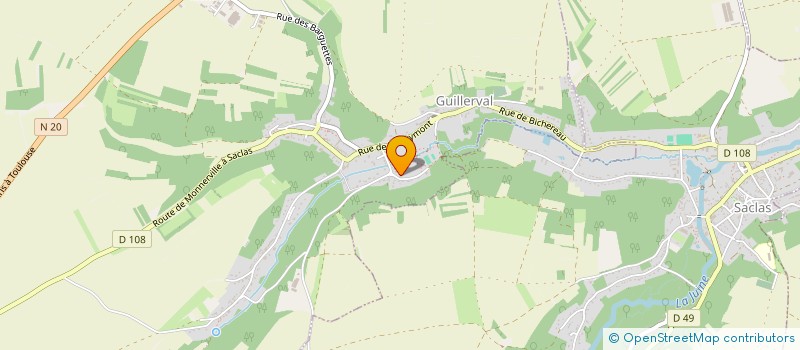 localisation de l'entreprise SCI FG&CO  TOSSE