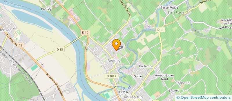 localisation de l'entreprise SCI FG IMMO  BORDEAUX