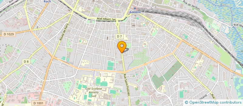 localisation de l'entreprise SCI FGA à AMIENS