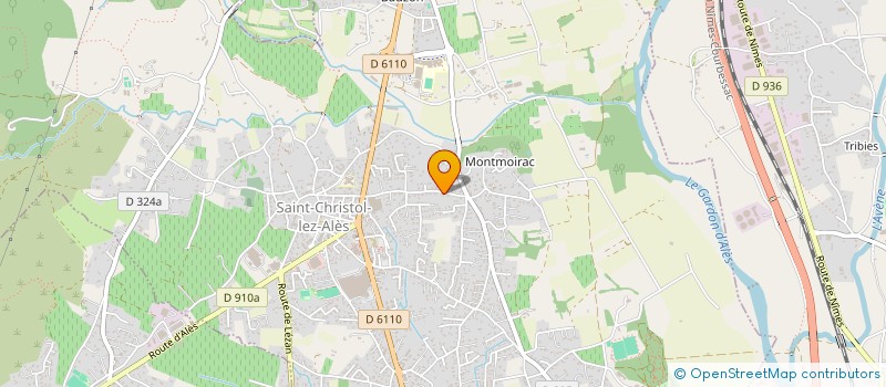 localisation de l'entreprise SCI FGAG à SAINT-CHRISTOL-LEZ-ALES
