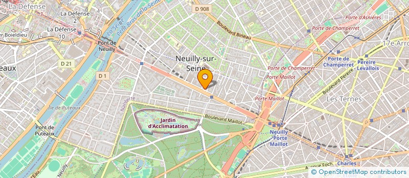 localisation de l'entreprise SCI FGBF à NEUILLY-SUR-SEINE
