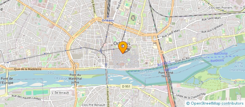 localisation de l'entreprise SCI FGC à ORLEANS
