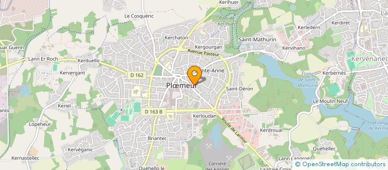 localisation de l'entreprise SCI FGCA à PLOEMEUR