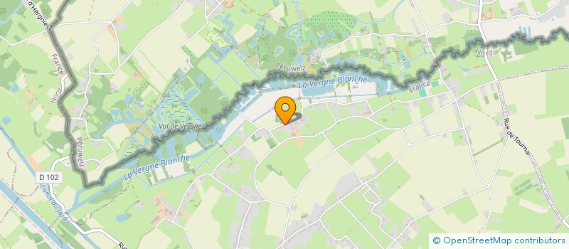 localisation de l'entreprise SCI FGCM  HERGNIES