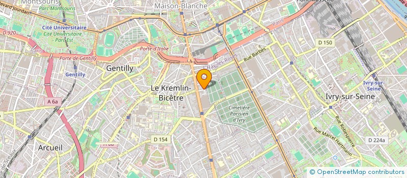 localisation de l'entreprise SCI FGH à LE KREMLIN-BICETRE