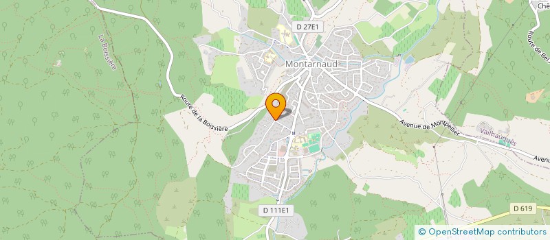 localisation de l'entreprise SCI FGH  MONTARNAUD