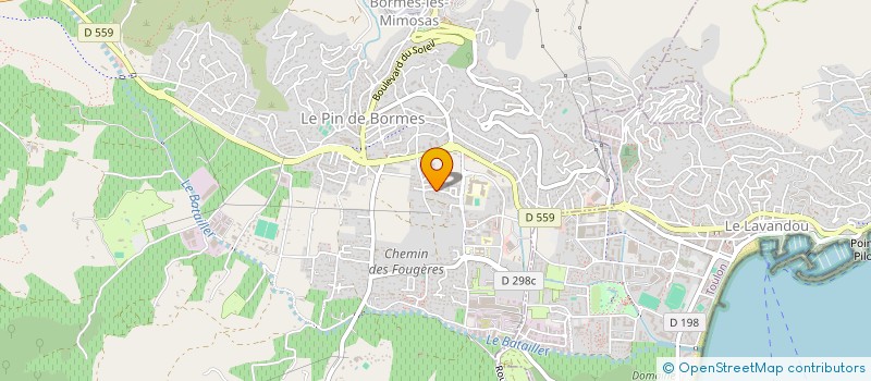 localisation de l'entreprise SCI FGI (FLOTTE GESTION IMMOBILIERE) à BORMES-LES-MIMOSAS