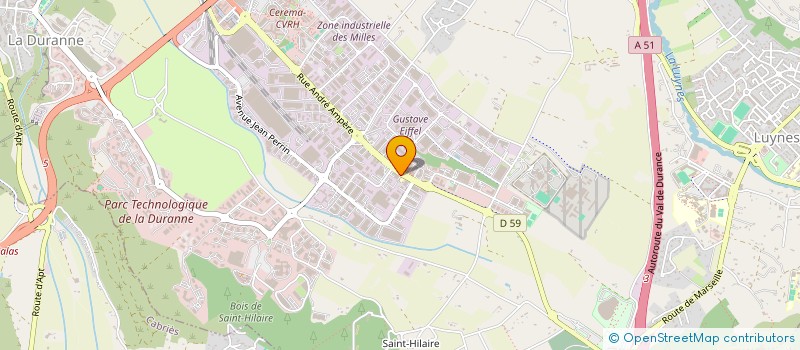 localisation de l'entreprise SCI FGK à AIX-EN-PROVENCE