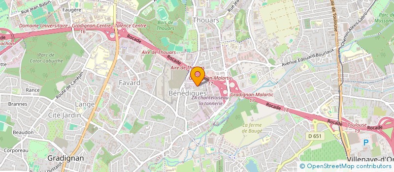 localisation de l'entreprise SCI FGL à VILLENAVE-D'ORNON
