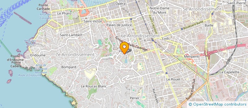 localisation de l'entreprise SCI FGM  MARSEILLE