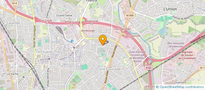 localisation de l'entreprise SCI FGM à TOULOUSE