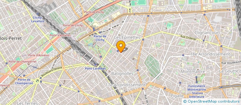 localisation de l'entreprise SCI FGM  PARIS