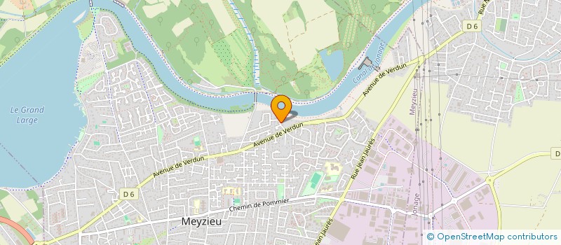 localisation de l'entreprise SCI FGM AVENIR  MEYZIEU