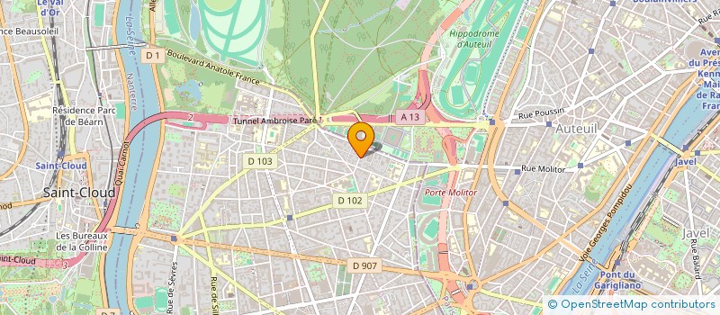 localisation de l'entreprise SCI FGP à BOULOGNE-BILLANCOURT