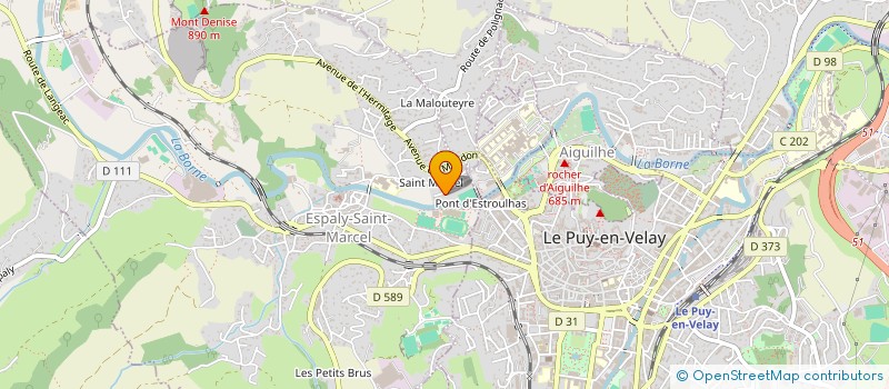 localisation de l'entreprise SCI FGS  ESPALY-SAINT-MARCEL