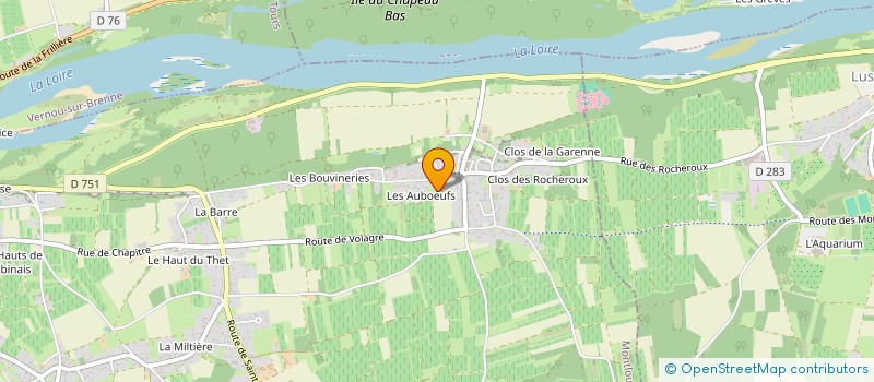 localisation de l'entreprise SCI FGTE 13  MONTLOUIS-SUR-LOIRE