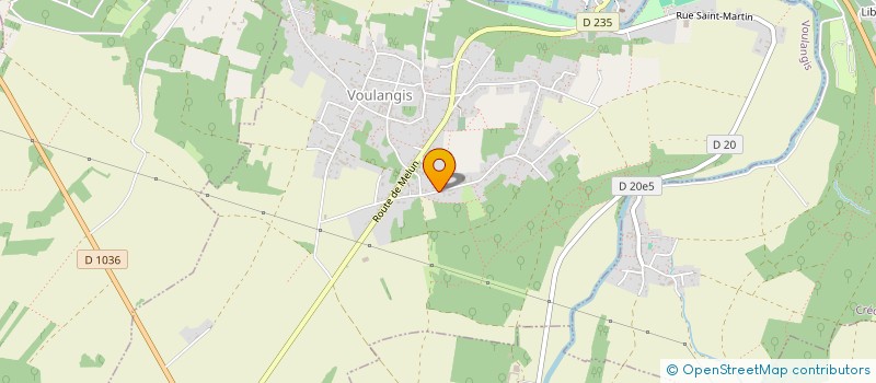 localisation de l'entreprise SCI FGVH  VOULANGIS