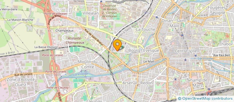 localisation de l'entreprise SCI FHB-STERN  RENNES