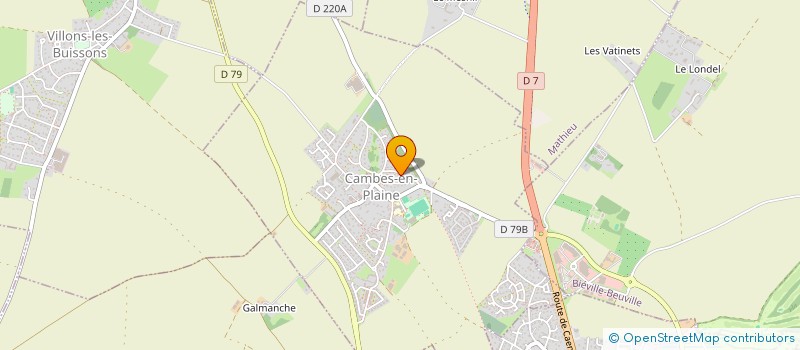 localisation de l'entreprise SCI FHEM1  CAMBES-EN-PLAINE