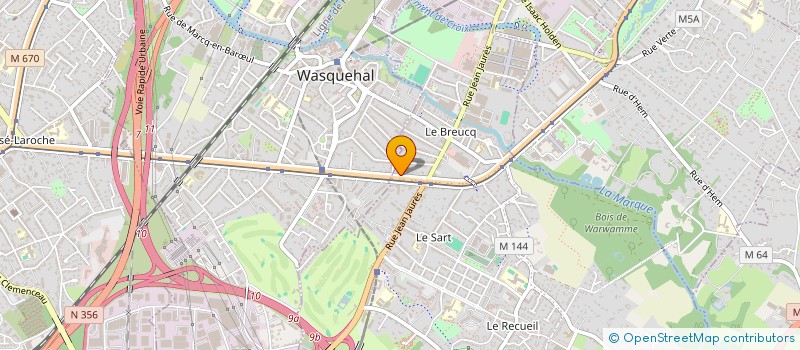 localisation de l'entreprise SCI FHS à VILLENEUVE D ASCQ