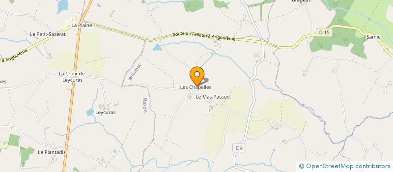 localisation de l'entreprise SCI FI 2CB  JANAILHAC