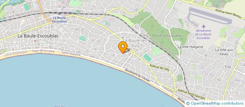 localisation de l'entreprise SCI FI à LA BAULE-ESCOUBLAC