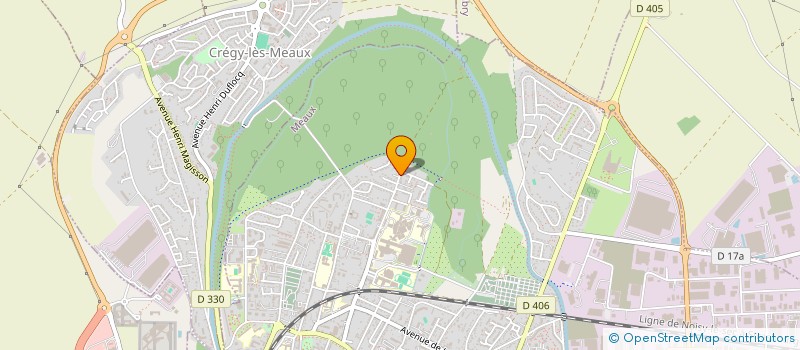 localisation de l'entreprise SCI FIACRELINE à MEAUX