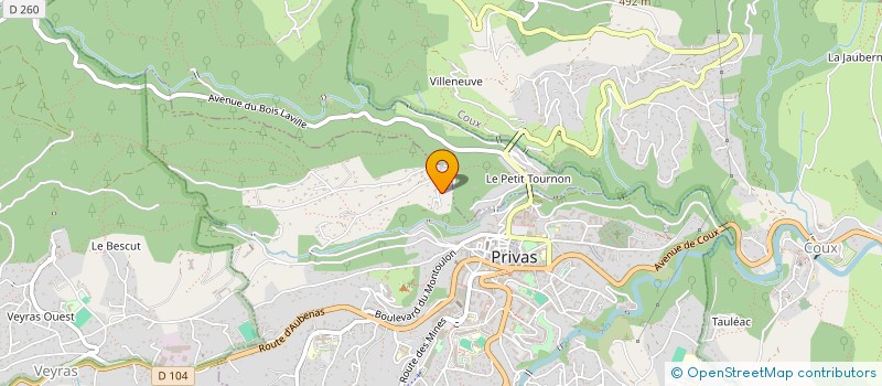 localisation de l'entreprise SCI FIALOUZE  PRIVAS