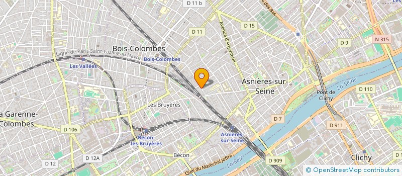 localisation de l'entreprise SCI FIAT LOUP à ASNIERES-SUR-SEINE